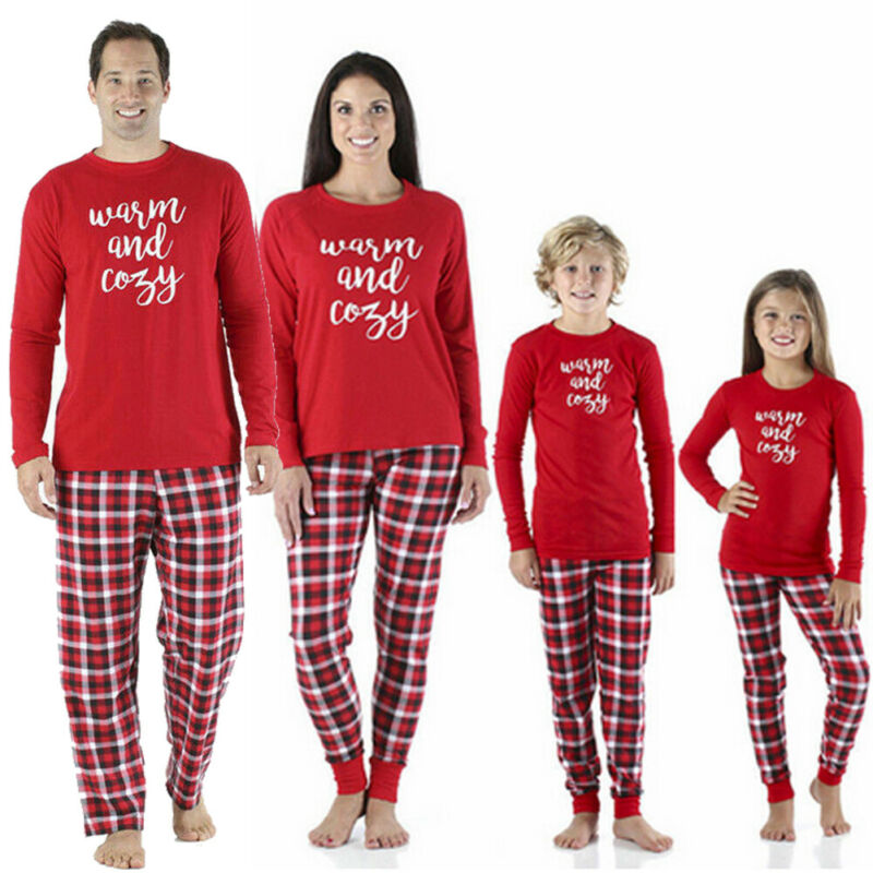 2020 Christmas Family Pajamas Set For Xmas Clothes