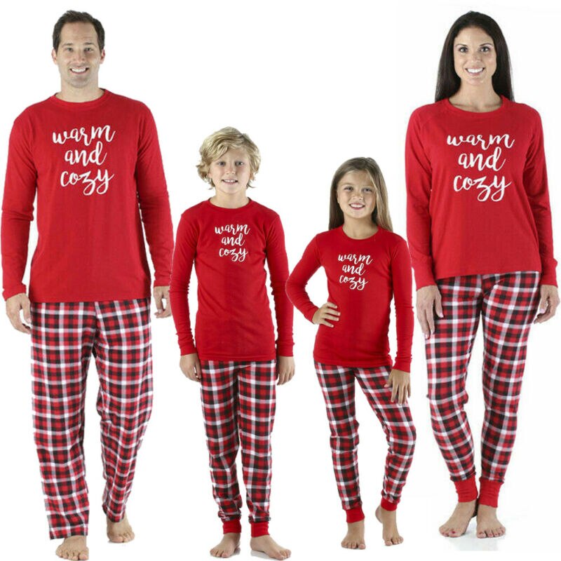 2020 Christmas Family Pajamas Set For Xmas Clothes