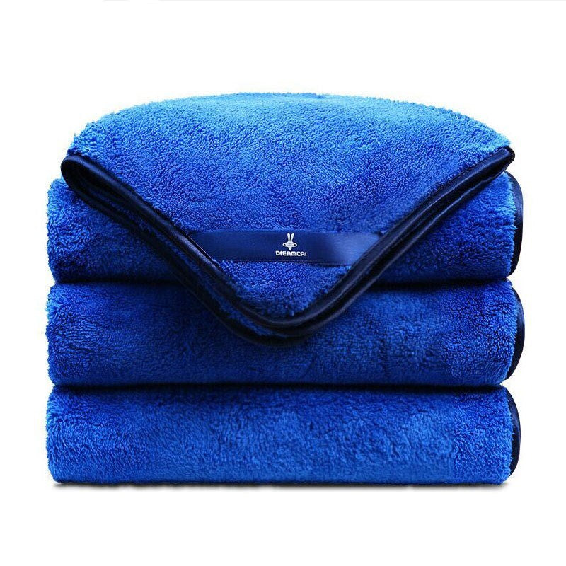 Car wash towel absorbent thickened car wipe cloth