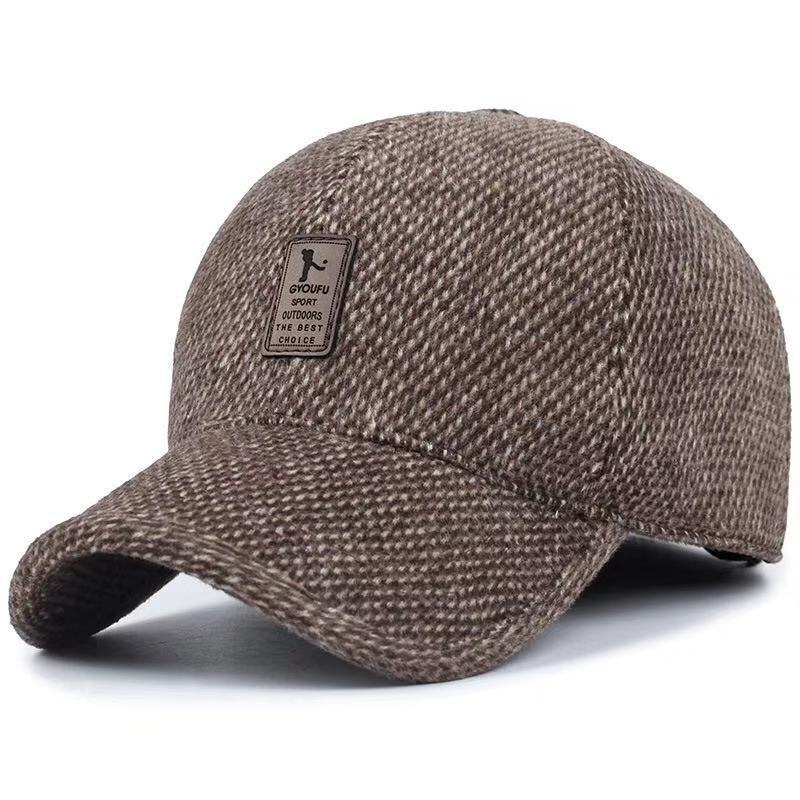 Wool cashmere baseball cap