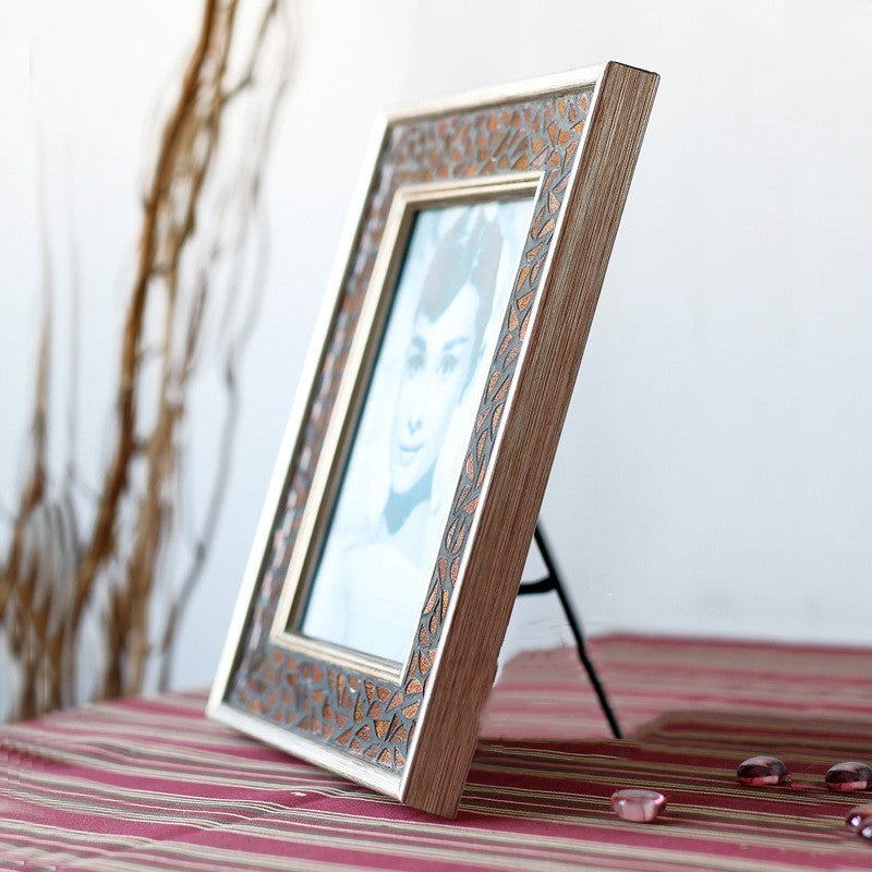 Creative Glass Mosaic Resin Photo Frame