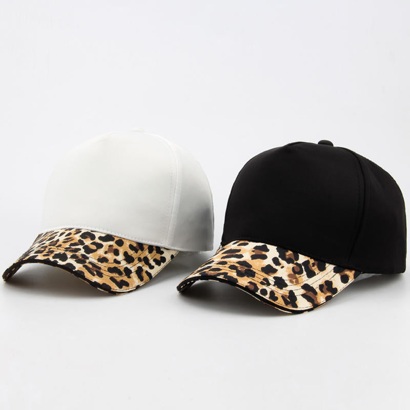 Women Leopard Print Baseball Cap Fashion Hip Hop