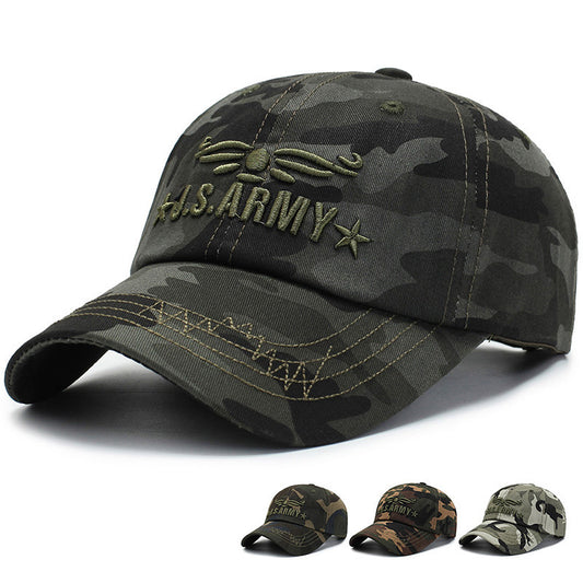 Men's outdoor camouflage baseball cap