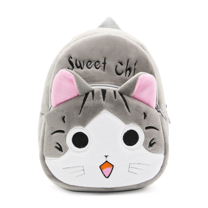 Cute Children Sweet Cat Schoolbag Preschool Baby Book