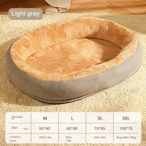 Removable And Washable Dog Bed Warm Cat Bed For Sleeping