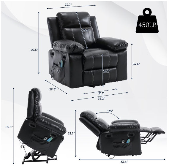 Electric Reclining Sofa