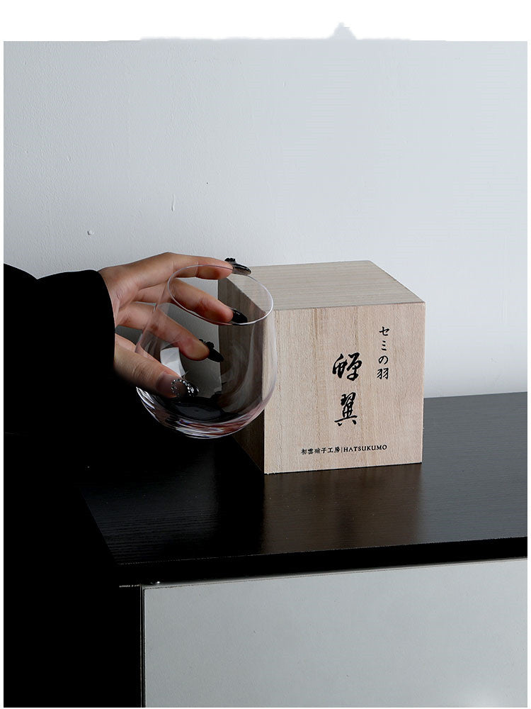 The Design Of The Kimura Spherical Ultra-thin Cicada Wing Cup Tumbler