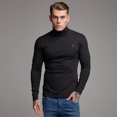 Doctor Muscle Spring Fitness Long Sleeve Men's Sports Bottom Shirt Training Tight Clothes Brothers Stretch Running Top Tide