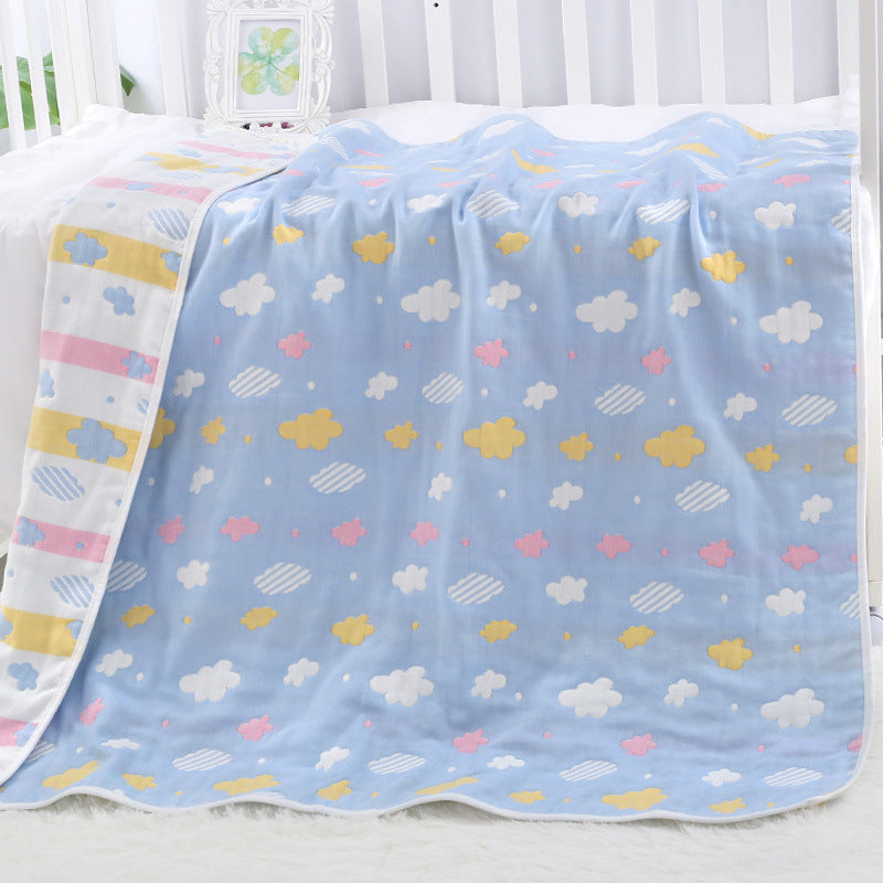 Printing Gauze Bath Towel Baby Blanket Quilt