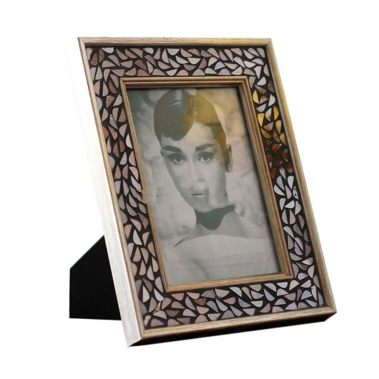 Creative Glass Mosaic Resin Photo Frame