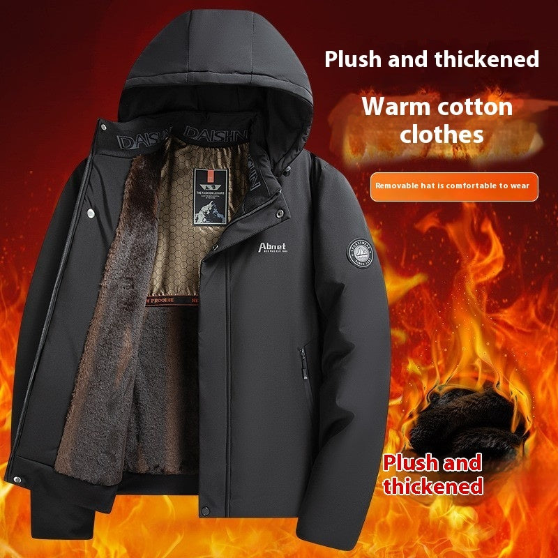 Winter Warm Leisure Graphene Cotton-padded Jacket