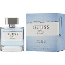 Guess 1981 Indigo Eau De Toilette Spray 3.4 oz by Guess