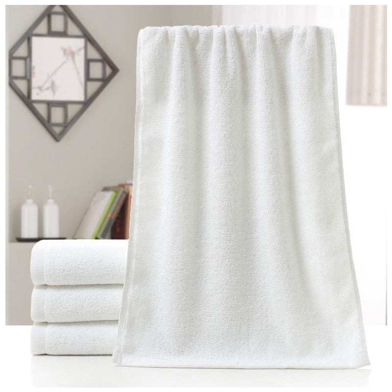 White towel for foot massage, hand towel