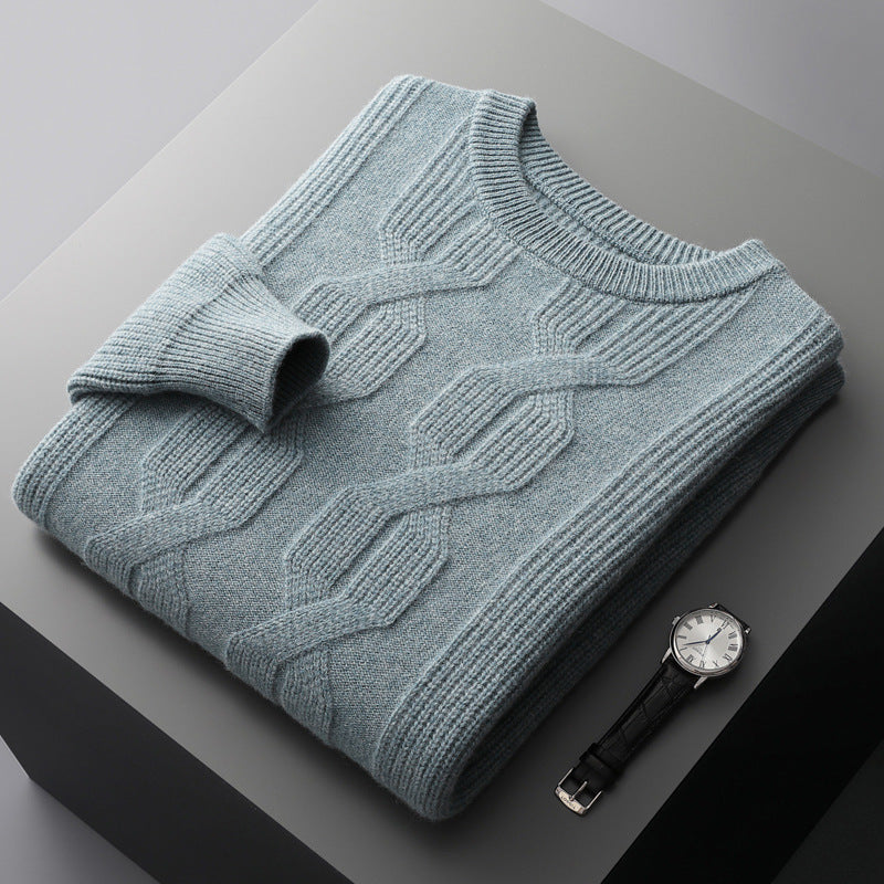 Casual All-match Woolen Sweater For Men