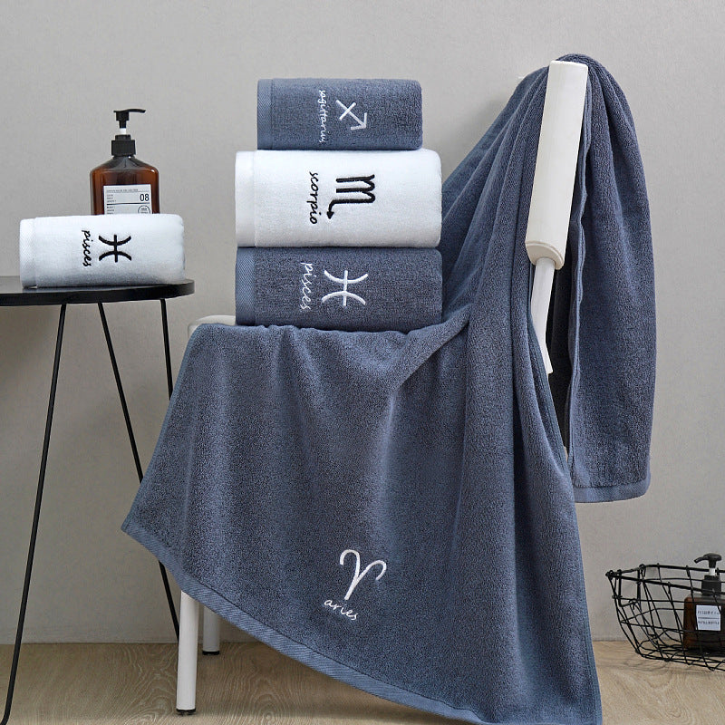 Cotton Constellation Towels Cotton Suit - Horoscope Towels