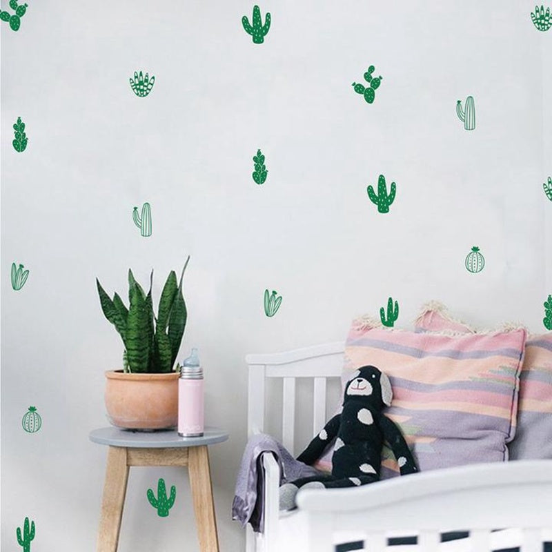 Cactus wall sticker