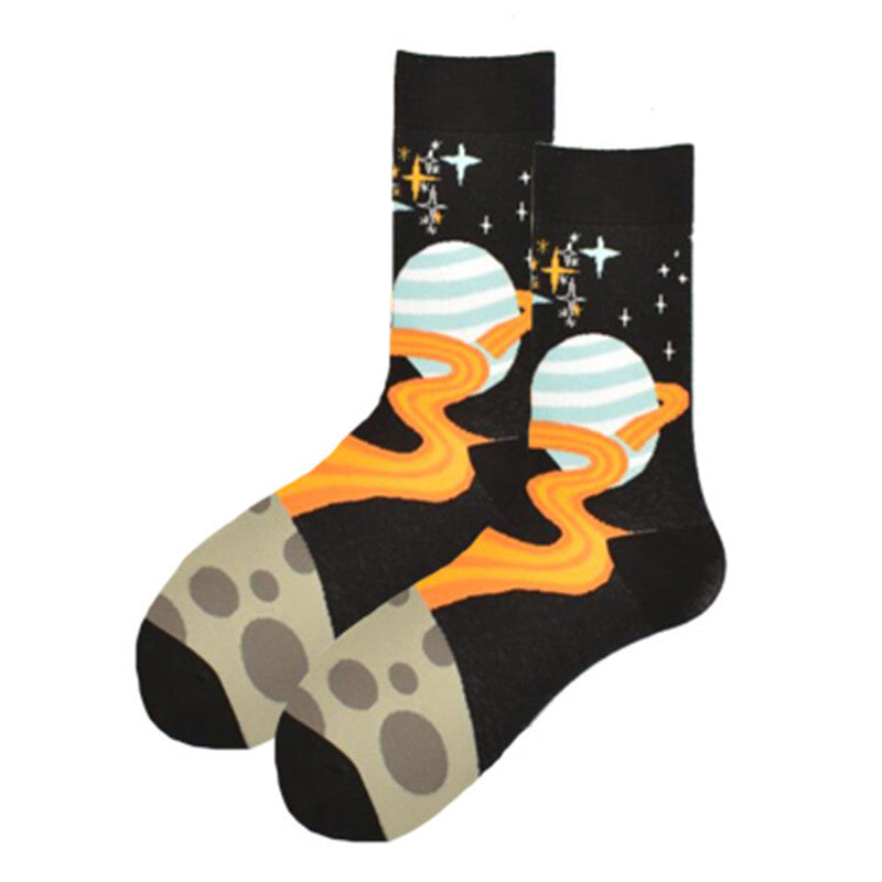 Mid-calf Hip Hop Cotton Sock