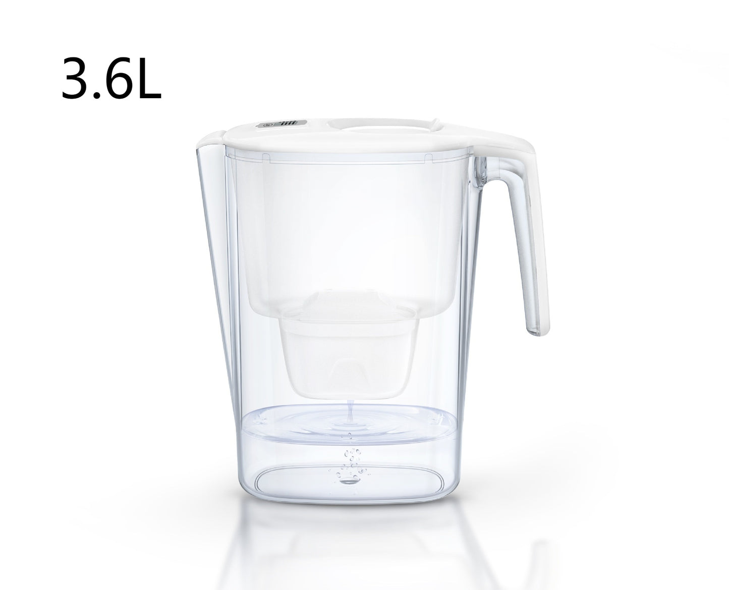 Household 36L Office Tap Water Multiple Filtration Water Pitcher