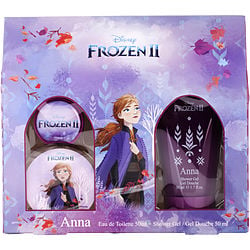 Frozen 2 Disney Anna women Eau De Toilette Spray 1.7 oz & Shower Gel 1.7 oz