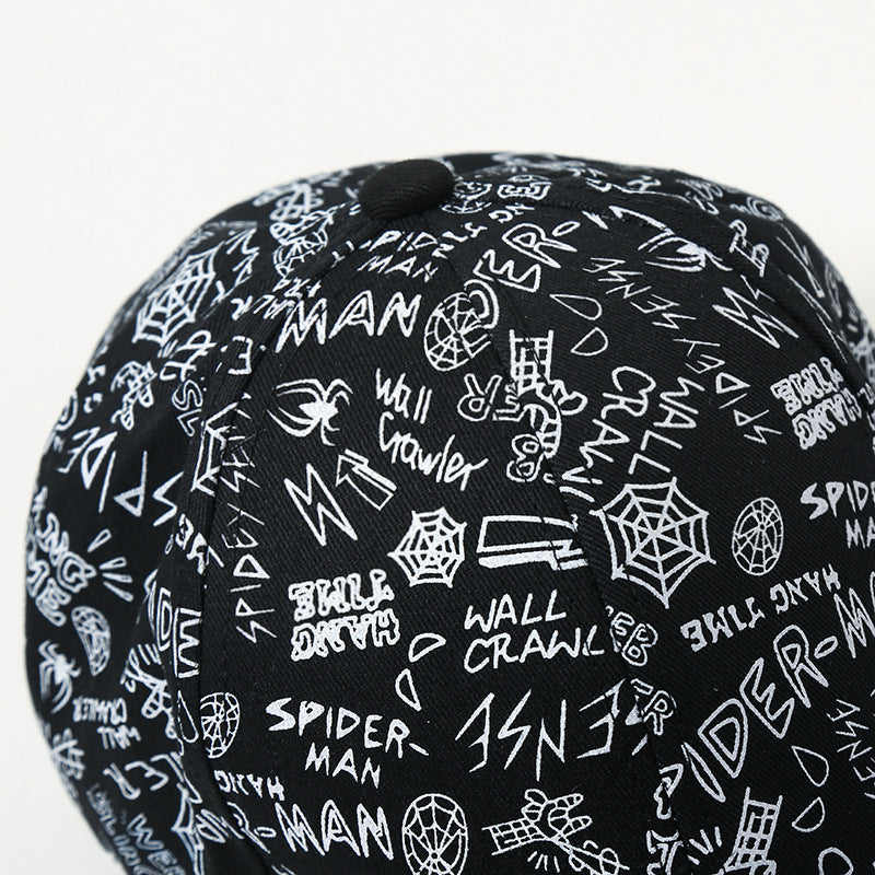 Personality doodle baseball cap