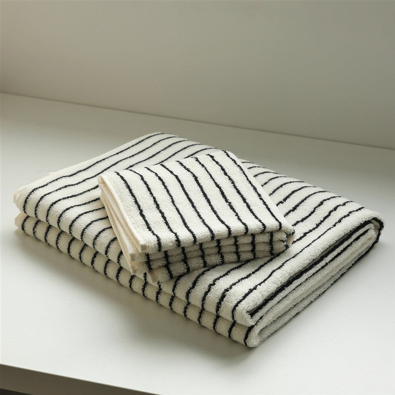 Cotton Fashion Striped Combed Cotton Towel