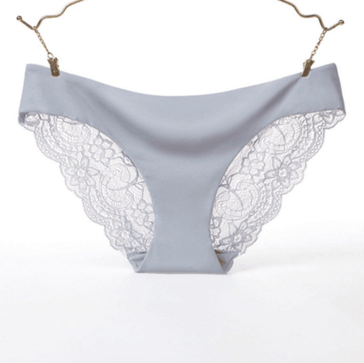 Lace ladies low waist briefs