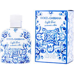 D & G LIGHT BLUE SUMMER VIBES Eau De Toilette Spray 1.6 oz by Dolce & Gabbana