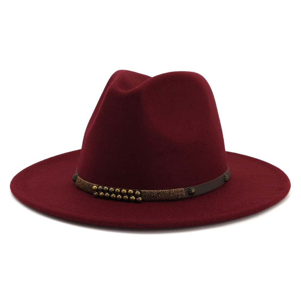 Woolen jazz hat