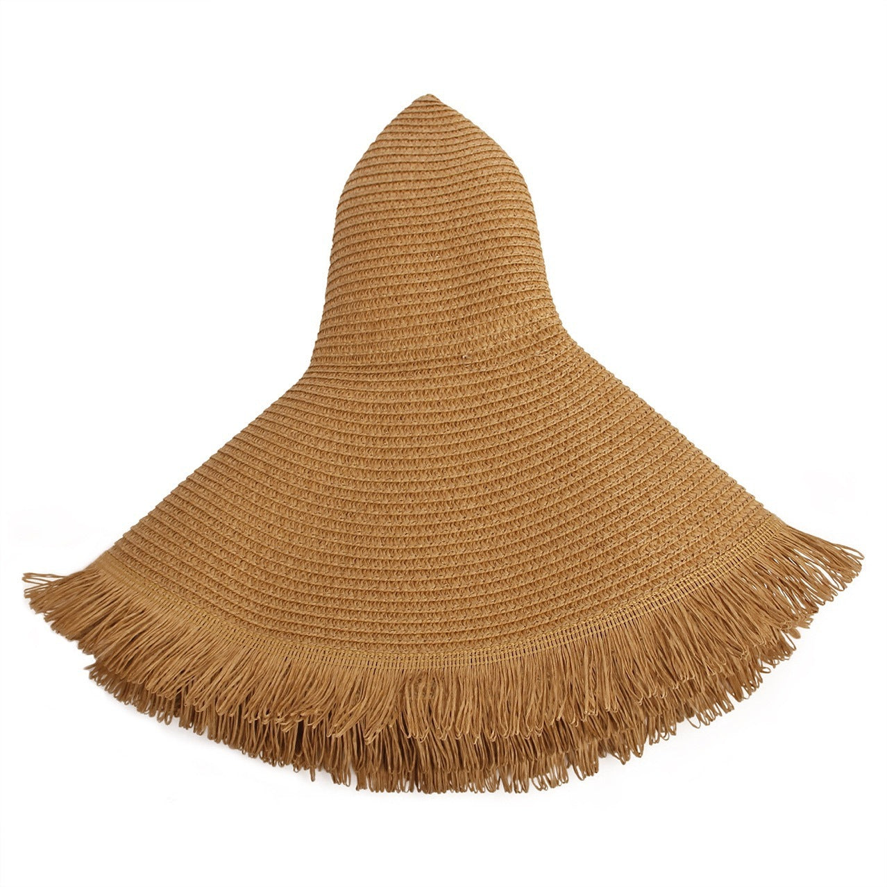 Big Brim Beach Sun Hat Women's Woven Brim Straw Hat