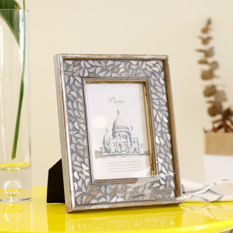 Creative Glass Mosaic Resin Photo Frame