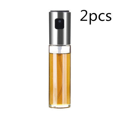 Glass oil vinegar spray bottle