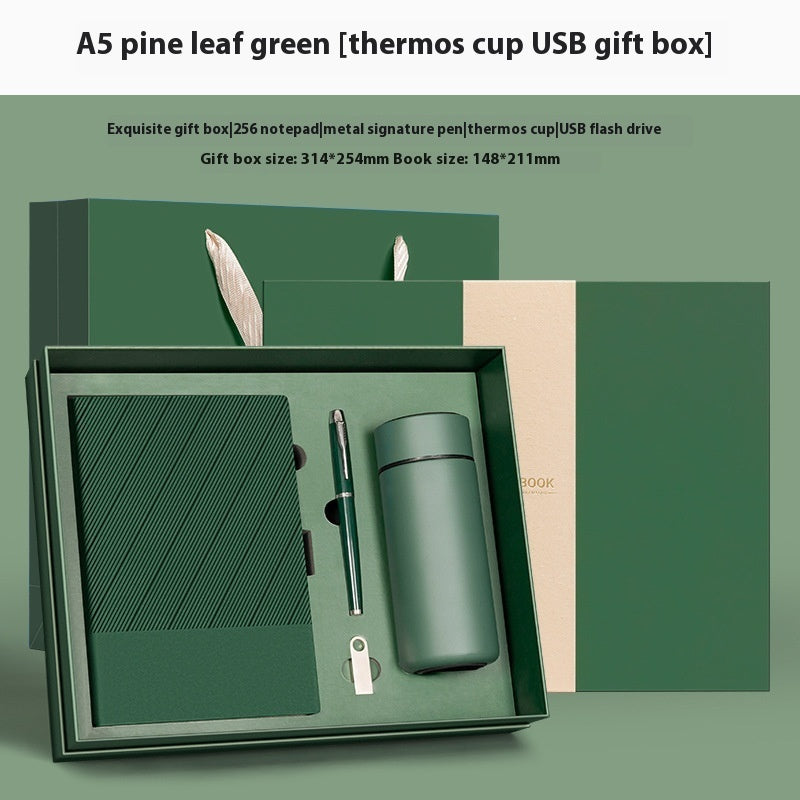 Notebook Gift Box Vacuum Cup Set Business Gift Company Activity High-end Practical Gift