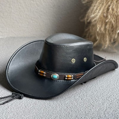 Tibetan Jazz Hat Outdoor Sunscreen Denim