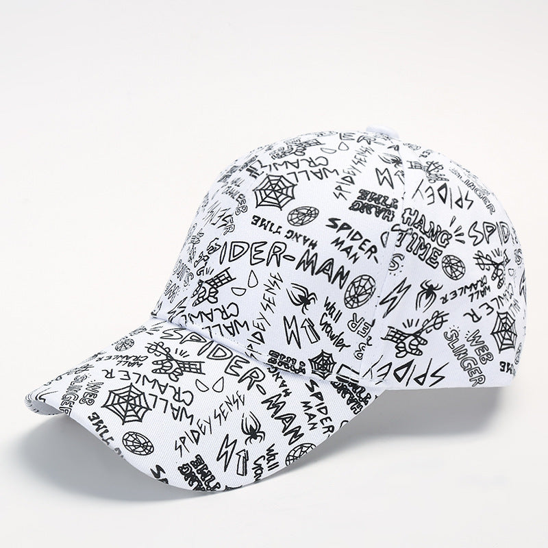 Personality doodle baseball cap