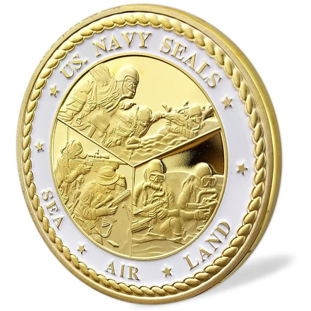 Military Plated Assault Coin