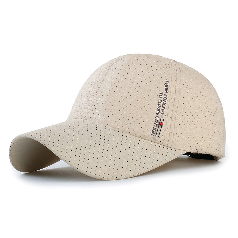 Spring Sun Baseball Cap Men's Peaked Cap. From Concept to Completion Baseball Hat.