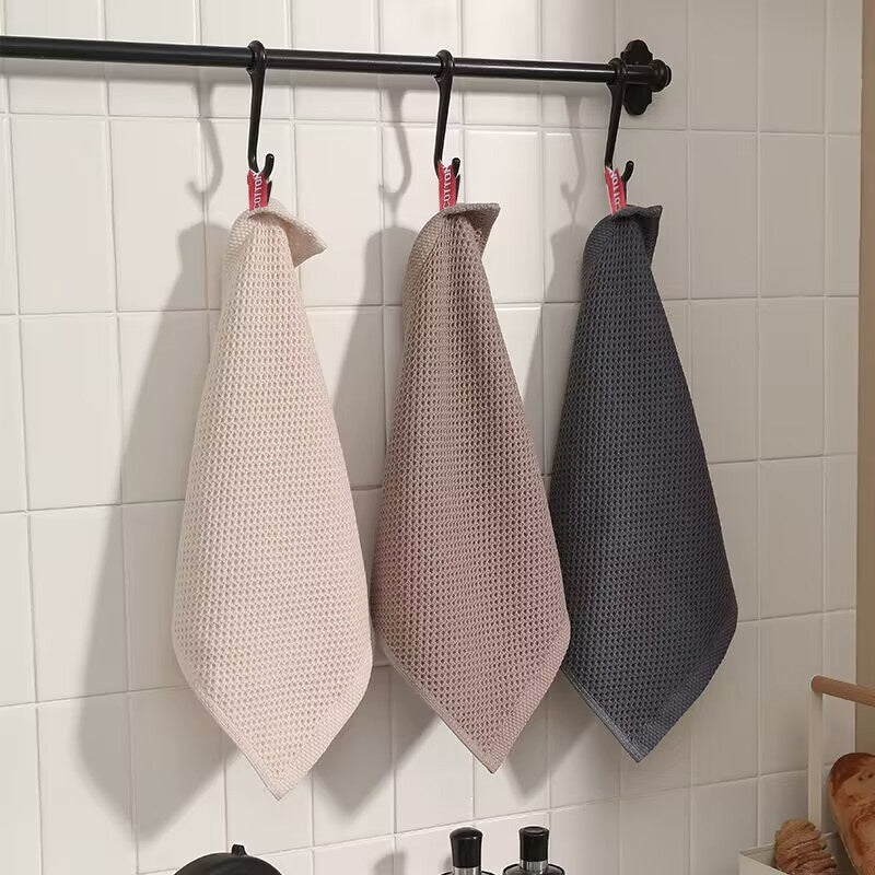 Honeycomb Pure Cotton Face Washing Absorbent Towel