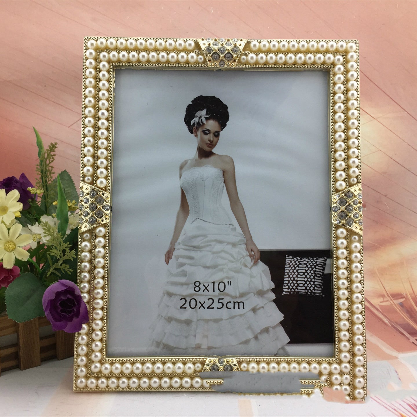 Creative Pearl Photo Frame Home Decoration