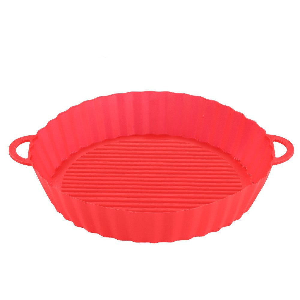 Air Fryer Tray Silicone Kitchen Supplies AirFryer Silicone Pot Grill Pan Accessories Disposable Paper Liner