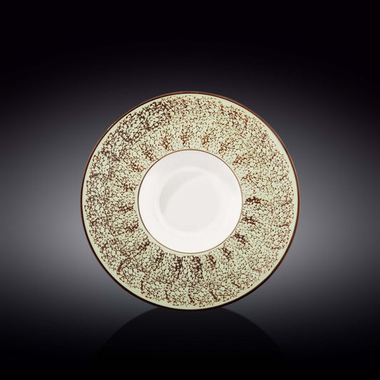 Pale Green / PistachioPorcelain Deep Plate 9.5" inch | 7 Fl Oz