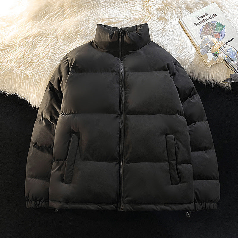 Men's Loose Cotton Jacket Coat Winter Cotton Dress