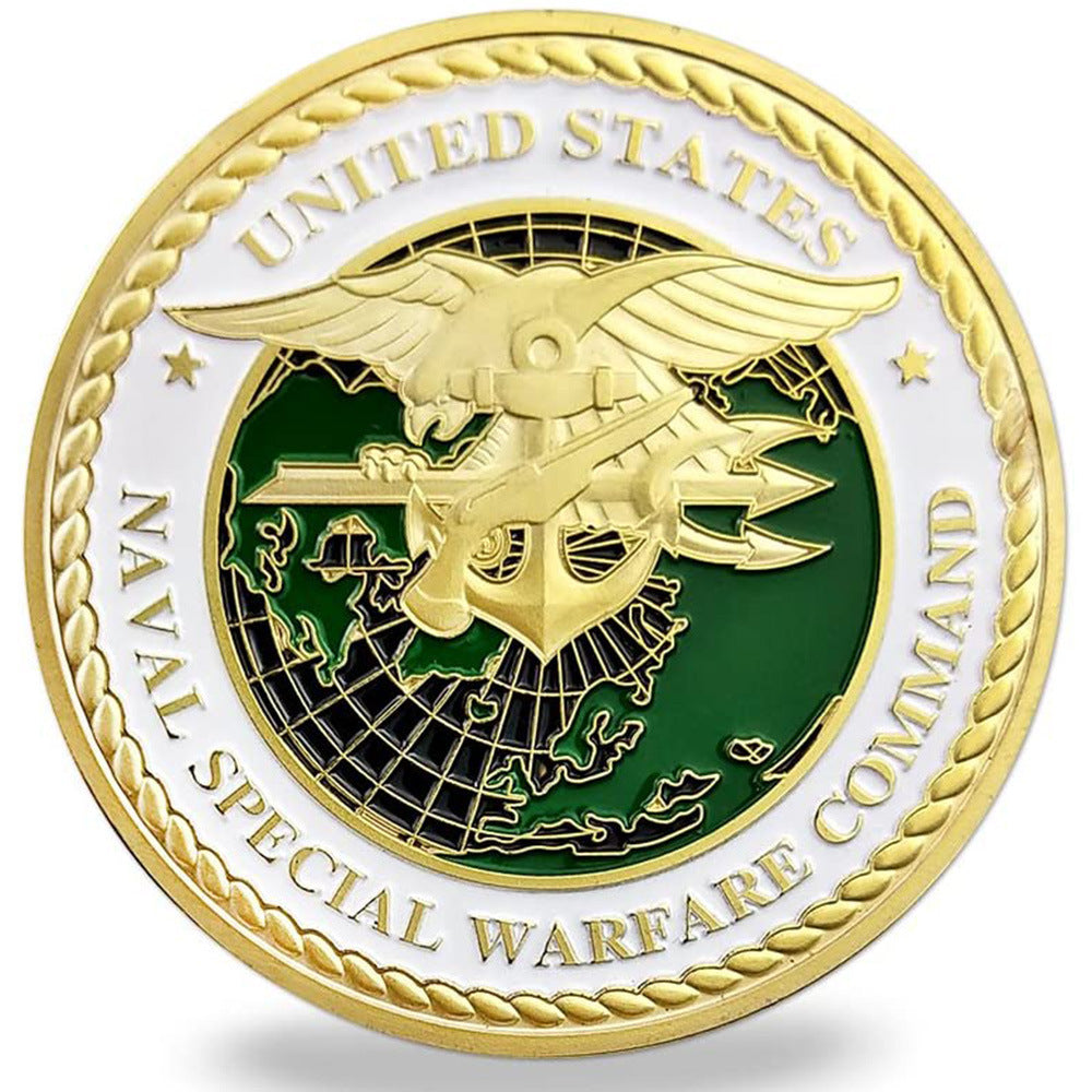 Military Plated Assault Coin