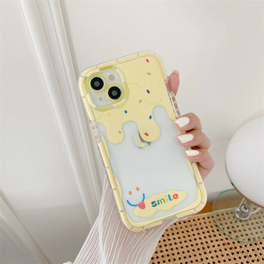 Colorful Melting Ice Cream Soft Phone Case