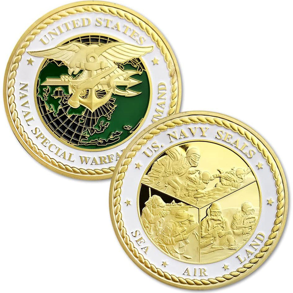 Military Plated Assault Coin