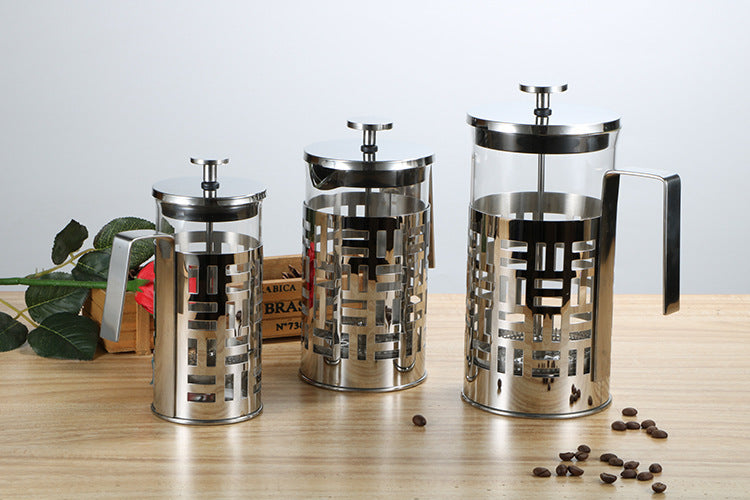 Stainless Steel French Presses Coffee Maker Filter Cup