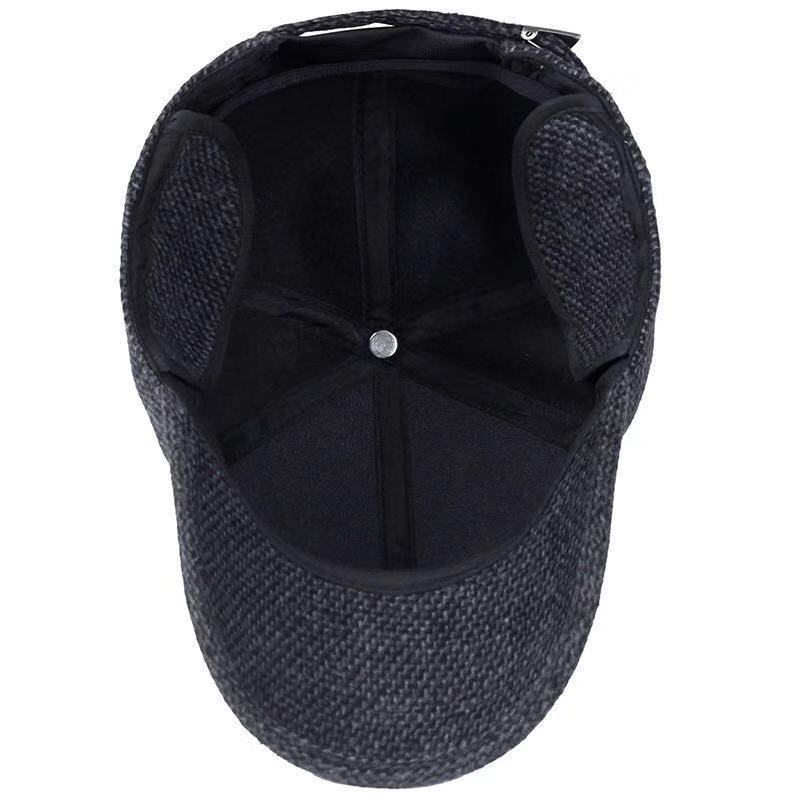 Wool cashmere baseball cap