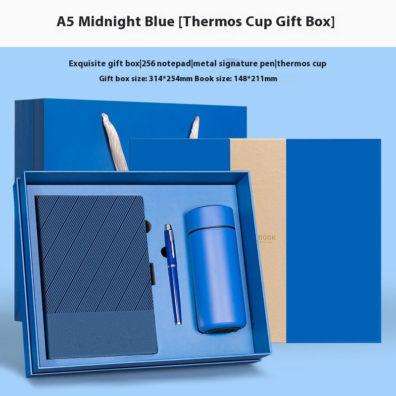 Notebook Gift Box Vacuum Cup Set Business Gift Company Activity High-end Practical Gift