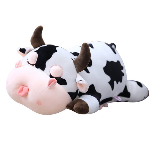 Cow plush pillow