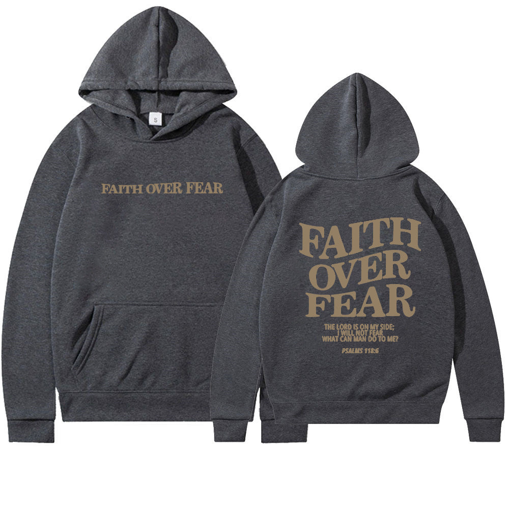 Faith Over Fear Men's And Women's Hoodies Sweater