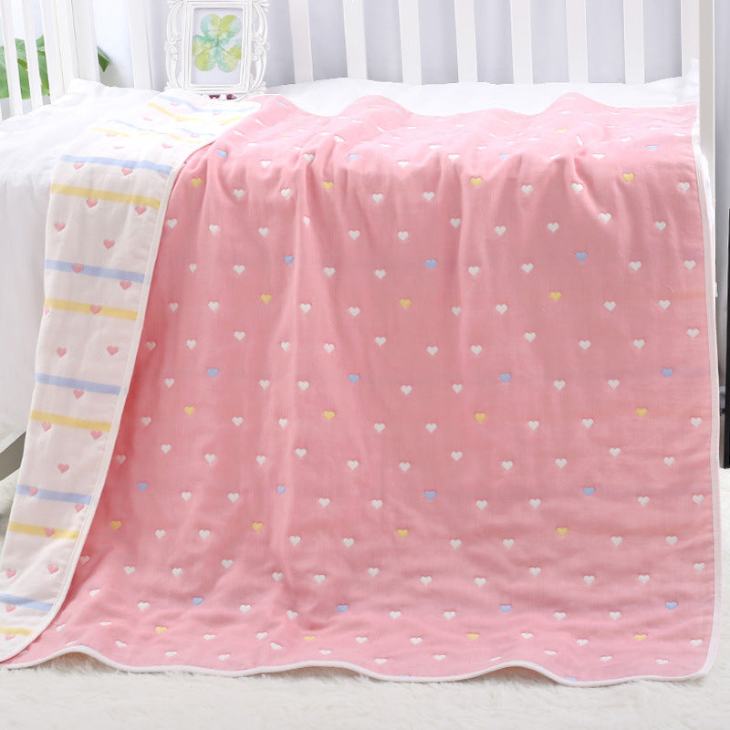 Printing Gauze Bath Towel Baby Blanket Quilt